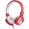 FABA Tutum - Cuffie con cavo per bambini 3-10 anni - colore rosso