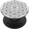 Sri Yantra Design / Beautiful Sacred Geo Simbolo Sri Yantra/Sri Chakra, meditazione, yoga, lavoro energetico PopSockets PopGrip Adesivo