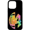 COOL FOOTBALL DESIGNS AND OUTFITS Custodia per iPhone 15 Pro Max NUMERO 4 ANNI CALCIO 4° COMPLEANNO
