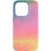 generic Custodia per iPhone 15 Pro Grafica astratta pastello arcobaleno aura