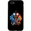 Funny HVAC Technician Heating Cooling Re Custodia per iPhone SE (2020) / 7/8 Divertente tecnico HVAC Riscaldamento Raffreddamento Riparazione