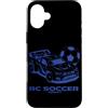 Funny RC Car Gifts for Men and Women Custodia per iPhone 16 Plus RC Auto Calcio Telecomando Racing RC Calcio
