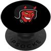 Rebel Rider Designs Retro Devil Rider Casco Moto Biker Design PopSockets PopGrip Adesivo