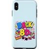Funny Eighties 80s Costume Party Back to Custodia per iPhone XS Max Pattino a rotelle Boombox retrò vintage anni '80