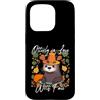 Adorable Sea Otter Animal Lover Custodia per iPhone 15 Pro Otterly in Love with Fall Cute Sea Otter Autunno Ringraziamento