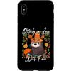 Adorable Sea Otter Animal Lover Custodia per iPhone XS Max Otterly in Love with Fall Cute Sea Otter Autunno Ringraziamento