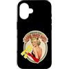 The Dirty Gringo Custodia per iPhone 16 Laser Death Ray Retro Pin-Up Donna anni '60