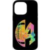 COOL FOOTBALL DESIGNS AND OUTFITS Custodia per iPhone 14 Pro Max NUMERO 4 ANNI CALCIO 4° COMPLEANNO