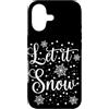 Fiocchi Di Neve & Let It Snow Studio Custodia per iPhone 17 Fiocchi Di Neve Let It Snow Amante Della Neve Inverno Design