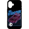 Funny RC Car Gifts for Men and Women Custodia per iPhone 16 RC Auto Calcio Telecomando Racing RC Calcio