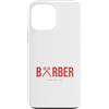 Fade Factory Barber Custodia per iPhone 13 Pro Max Forbici da barbiere, design a lettere, taglio fresco