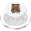 Heavy Metal Festival Gifts 80s Heavy Metal Demon Heavy Metal Festival PopSockets PopGrip per MagSafe