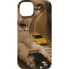 JDM Japanese Automotive Tuning Car Art Custodia per iPhone 14 Plus Vintage JDM giapponese Drift Racing Cars Night Scene Art