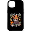Adorable Sea Otter Animal Lover Custodia per iPhone 13 Otterly in Love with Fall Cute Sea Otter Autunno Ringraziamento