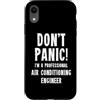 Air Conditioning & HVAC T-Shirts & Gifts Custodia per iPhone XR Ingegnere del condizionamento dell'aria