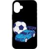 Funny RC Car Gifts for Men and Women Custodia per iPhone 16 Plus RC Auto Calcio Telecomando Racing RC Calcio