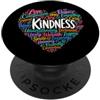 Care Inclusion Unity Hope Encouragement Gentilezza Compassione Empatia Rispetto Parole positive Cuore PopSockets PopGrip Adesivo