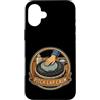 Jimbeels Custodia per iPhone 16 Plus PITCH LAP CALM Specchio telescopio Laboratorio