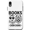 Cool Chow Chow Fun Chow Chow And Book De Custodia per iPhone XR Libri E Chow Chows Divertente Chow Chow