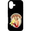 The Dirty Gringo Custodia per iPhone 17 Laser Death Ray Retro Pin-Up Donna anni '60