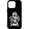 Urban Lover Retro Punk Sarcastic Humorou Custodia per iPhone 16 Pro Divertente sax tartaruga dicendo Jazz Street Performer