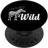 Zebra animal strip horse donkey mixed br Zebra Selvaggi PopSockets PopGrip Adesivo