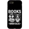 Funny Border Collie And Books Design Custodia per iPhone SE (2020) / 7/8 Libri e Border Collies Funny Border Collie