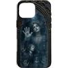 Random Galaxy Custodia per iPhone 16 Pro Max Fantasmi vittoriani infestati da finestra gotica horror di Halloween