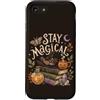 Halloween Spooky Magic Custodia per iPhone SE (2020) / 7/8 Rimani magica amante dei libri di Halloween da strega