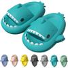 IDEINER Ciabatte Squalo Donna Uomo Shark Slippers Divertenti Taglia 36-47 | Pantofole Squalo Estive Open Toe Sharky Slides Antiscivolo Cloud Sharko Divertenti Sandali Adulto Unisex