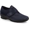 Fly Flot | Stretch Shoes Woman, Scarpe Donna con Strass e Strappo, Scarpe da Passeggio con Tomaia Stretch Adattiva in Microfibra Elasticizzata, Sottopiede Estraibile in Memory, Blu, 38