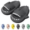 IDEINER Ciabatte Squalo Donna Uomo Shark Slippers Divertenti Taglia 36-47 | Pantofole Squalo Estive Open Toe Sharky Slides Antiscivolo Cloud Sharko Divertenti Sandali Adulto Unisex