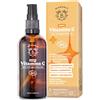 BIONOBLE Siero Vitamina C Viso Bio - Antimacchia, Illuminante - 100ml | 100% Origine Naturale, Made in France - Vitamina C Siero Viso Antimacchia - Vegan Vitamin C Serum - Bottiglia Vetro, Pompa