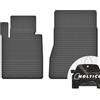 moto-MOLTICO Anteriori Tappetini Auto in Gomma con un Bordo - Set 2 Pezzi - Tappetini per Auto Impermeabile - Set di Tappeti Adatti per BMW 6-Serie E63 2003-2010