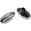 LORSKRD Segnale Rotazione Dinamico Per Opel Per Vauxhall Per Agila Mk2 2008 2009 2010 2011 2012 2013-up 2 Pezzi Luce Di Segnalazione Laterale Dinamica A LED Freccia Auto Dinamica