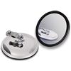 Hansen Styling Parts Specchio grandangolare universale rotondo 12,5 cm con cassa in acciaio inox lucido
