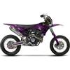 Arider decoro compatibile con Fantic XMF 50/125 2017-2022 | Set di adesivi per moto da applicare autonomamente | Vernice e protezione UV per carenature | Pellicola made in Germany