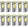 iFunyLED 10 lampadine a LED super luminose 194 T10 168 2825 W5W 34-SMD 3014 di ricambio per abitacolo dell'auto, luci di cortesia per targa, luce bianca allo xeno