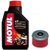 Motul Kit Tagliando moto 2 litri olio Motul 7100 15W50 + filtro 113