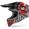 Airoh CASCO WRAAP ALIEN RED MATT XS, Rosso