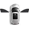 guomaohua Auto Parasole Per-Nissan Qashqai 2016-2021,Finestrini Laterali Anteriori E Posteriori Contro I I Raggi Uv Protezione Della Privacy,A/2 Front Doors