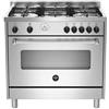 Bertazzoni La Germania Americana AMN965GXT cucina Elettrico/Gas Gas Acciaio inox