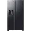 Samsung Frigorifero Side by Side Air Space AI RS70F64KEF/EF con Dispenser Acqua/Ghiaccio, Wifi con AI Energy Mode, SpaceMax, All-Around Cooling, 635 L, LxAxP: 91,2 x 178,4 x 72,6 cm, Antracite