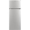 CANDY Frigorifero Doppia Porta a libera installazione, 242 Litri, 41 dB, Silver, Classe E, AxLxP 143x55x55 cm Compatto, Porta Reversibile - CDG1S514ES