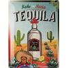 Dodino Tequila 30x40cm Targa in Latta in Stile retrò Alcol decorativo cartello in metallo per tutti i bar