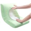 Generic Federa usa e getta per hotel, 10 pezzi, traspirante, delicata sulla pelle, morbida, anti-rughe, per biancheria da letto, da viaggio, per casa/hotel/all'aperto (verde)