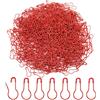 Hocansen 1000 spille da balia, in metallo, 22 mm, a forma di pera, per pennarelli, maglieria, accessori da cucito (rosso/HL)