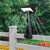 cuzile Lampade solari per l'esterno, luci solari a clip-on con rilevatore di movimento per l'esterno, 92 LED,solare illuminazione per giardino recinto copertura luce di sicurezza per terrazza e campeggio