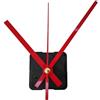 Vdaxvme Kit di meccanismo di movimento dell'orologio dell'albero lungo con lancette in metallo per orologio da parete doganale parti di riparazione accessorio di ricambio