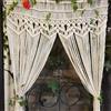 BORDEAG Arazzo da parete Macramé Tessuto a mano: Macramé Boemia Nordic Cotone, Tenda da parete Decorazione da parete in cotone, per soggiorno, camera da letto, casa, matrimonio, 100 x 180 cm